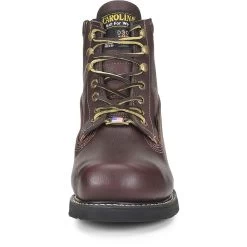 Carolina Boots: Men's CA517 Brown Steel Toe INT 2.0 Domestic Broad Toe Winged D3O Internal MetGuard Work Boot -Work Shoes Store cla 008 ca517edit