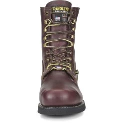 Carolina Boots: Men's CA518 Brown Steel Toe INT 2.0 Domestic Broad Toe Winged D3O Internal MetGuard Work Boot 12 Carolina Boots: Men's CA518 Brown Steel Toe INT 2.0 Domestic Broad Toe Winged D3O Internal MetGuard Work Boot -Work Shoes Store cla 008 ca518edit