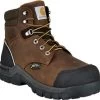 Carhartt Boots: Men's CMF6720 Brown Composite Toe Met Guard Waterproof Work Boot 1 Carhartt Boots: Men's CMF6720 Brown Composite Toe Met Guard Waterproof Work Boot -Work Shoes Store cmf6720 l