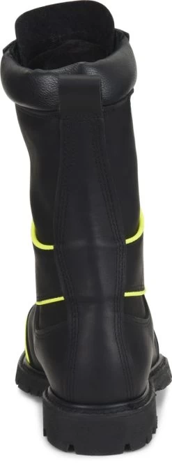 Matterhorn Boots: Men's CV12000 Black Steel Toe 10" Internal Metguard Waterproof Lace To Toe Work Boot -Work Shoes Store cv12000 500xauto heel