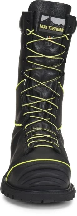 Matterhorn Boots: Men's CV12000 Black Steel Toe 10" Internal Metguard Waterproof Lace To Toe Work Boot -Work Shoes Store cv12000 500xauto toe