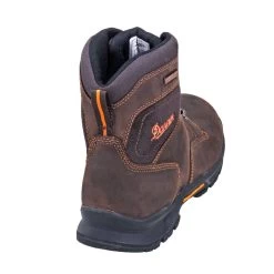 Danner Boots: Men's 12435 Waterproof Brown Leather Crafter Slip-Resistant Boots -Work Shoes Store danner 12433 b 01 1