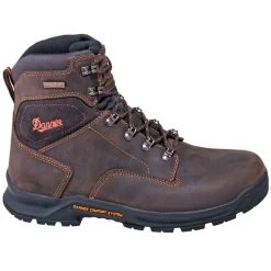 Danner Boots: Men's 12433 Waterproof EH Brown 6-Inch Slip-Resistant Boots 12 Danner Boots: Men's 12433 Waterproof EH Brown 6-Inch Slip-Resistant Boots -Work Shoes Store danner 12433 o 01