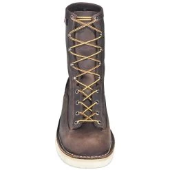 Danner Boots: Men's 15556 USA-Made Brown EH Bull Run Work Boots -Work Shoes Store danner 15556 f 01 1