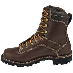 Danner Boots: Men's 17305 Brown Quarry USA Made Waterproof Boots -Work Shoes Store danner 17305 i 01