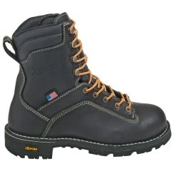Danner Boots: Men's 17311 Black American-Made EH Waterproof Alloy Toe Boots -Work Shoes Store danner 17311 o 01