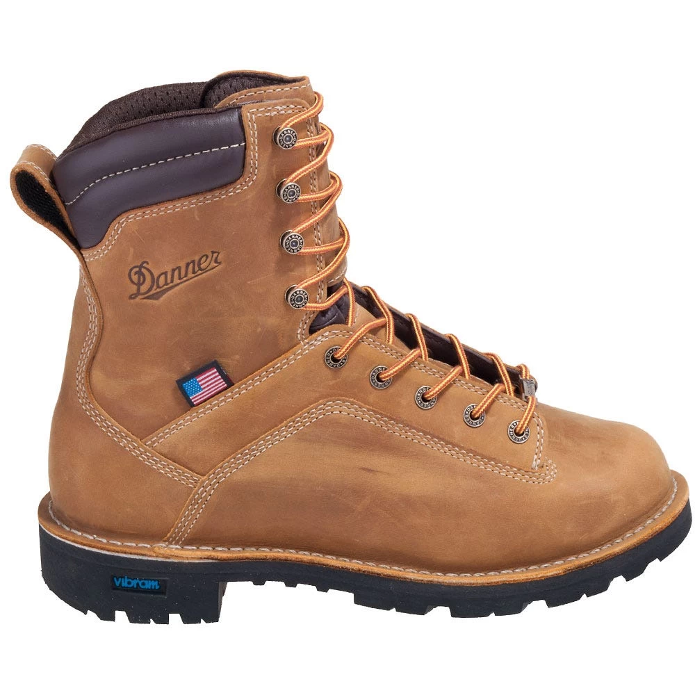Danner Boots: Men's 17319 Brown Waterproof USA-Made EH Insulated Quarry Boots 6 Danner Boots: Men's 17319 Brown Waterproof USA-Made EH Insulated Quarry Boots - Image 4