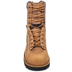 Danner Boots: Men's 17321 Brown Safety Toe USA Made 400G NMT Boots -Work Shoes Store danner 17321 f 01