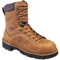Danner Boots: Men's 17321 Brown Safety Toe USA Made 400G NMT Boots -Work Shoes Store danner 17321 p 01