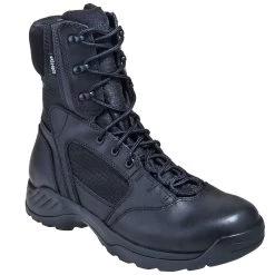 Danner Boots: Men's 28012 Black Waterproof Kinetic Side Zip 8 Inch Leather Boots -Work Shoes Store danner 28012 p 01