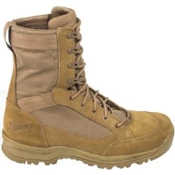 Danner Boots: Men's 55316 Tan 8-Inch Leather/Nylon Military Style Coyote Work Boots -Work Shoes Store danner 55316 o 01 1