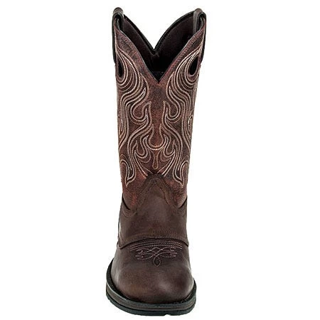 Durango Boots: Men's12 Inch Round Toe Leather Cowboy Boots DB5474 4 Durango Boots: Men's12 Inch Round Toe Leather Cowboy Boots DB5474 - Image 2