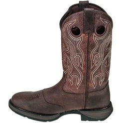 Durango Boots: Men's12 Inch Round Toe Leather Cowboy Boots DB5474 11 Durango Boots: Men's12 Inch Round Toe Leather Cowboy Boots DB5474 -Work Shoes Store db5474 rockyi 01