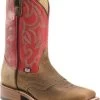 Double H Boots: Men's DH3556 Red Leather USA-Made 11-Inch Cowboy Boots -Work Shoes Store dh3556 500xauto