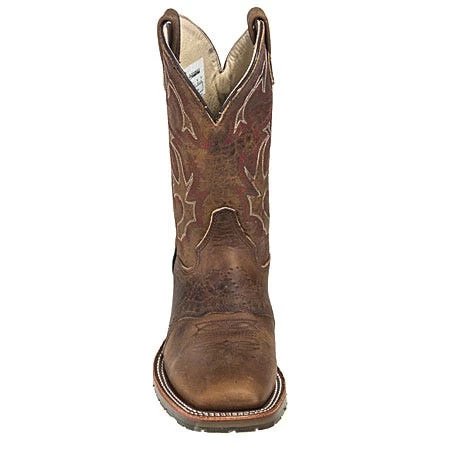 Double H Boots: Men's DH3560 Square Toe USA-Made 11-Inch Cowboy Boots 8 Double H Boots: Men's DH3560 Square Toe USA-Made 11-Inch Cowboy Boots - Image 6