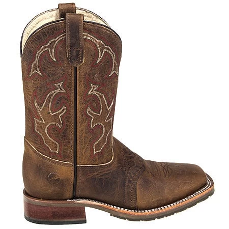 Double H Boots: Men's DH3560 Square Toe USA-Made 11-Inch Cowboy Boots 6 Double H Boots: Men's DH3560 Square Toe USA-Made 11-Inch Cowboy Boots - Image 4