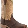 Double H Boots: Men's DH5305 Brown Square Steel Toe Graham 11" ICE Roper Cowboy Boot -Work Shoes Store dh5305 500xauto