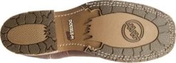 Double H Boots: Men's DH5305 Brown Square Steel Toe Graham 11" ICE Roper Cowboy Boot -Work Shoes Store dh5305 500xauto outsole
