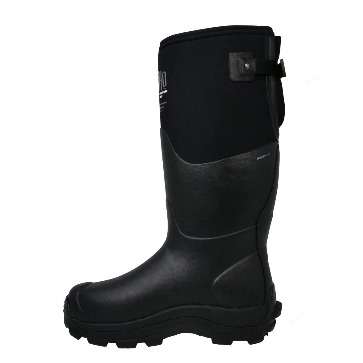 DryShod Boots: Men's DHMG-MH-BK Black DungHo Max Gusset Extreme Cold Barnyard Boot 4 DryShod Boots: Men's DHMG-MH-BK Black DungHo Max Gusset Extreme Cold Barnyard Boot - Image 2