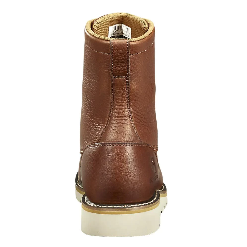 Black Diamond Boots: Men's FW8275 Red Brown 8" Moc Toe Waterproof Wedge Boot 6 Black Diamond Boots: Men's FW8275 Red Brown 8" Moc Toe Waterproof Wedge Boot - Image 4