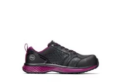 Timberland Pro Shoes: Women's A2174 Black Purple Reaxion Composite Toe Athletic Work Shoe -Work Shoes Store download 24 1