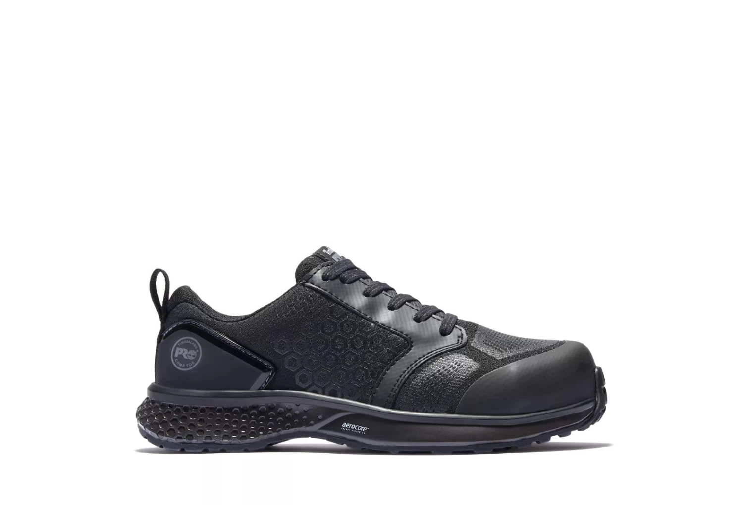 Timberland Pro Shoes: Women's A21PY Black Reaxion Composite Toe Athletic Work Shoe 4 Timberland Pro Shoes: Women's A21PY Black Reaxion Composite Toe Athletic Work Shoe - Image 2