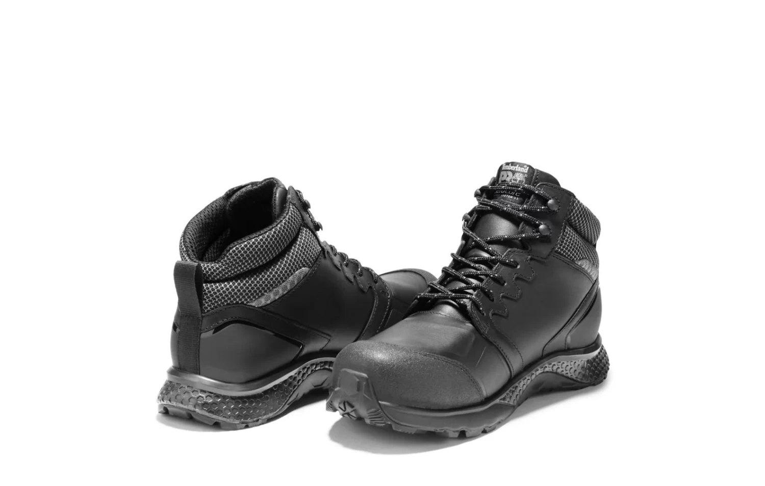 Timberland Pro Boots: Men's A1ZC9 Black Reaxion Composite Toe Waterproof Hiker 6 Timberland Pro Boots: Men's A1ZC9 Black Reaxion Composite Toe Waterproof Hiker - Image 4