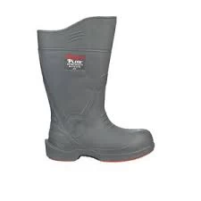 Tingley Boots: Unisex 28259 Grey Orange Flite 15 IN Composite Toe PVC Boot