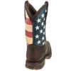 Durango Boots: Men's Steel Toe DB020 American Flag Rebel Cowboy Boots -Work Shoes Store durango 020 b 01