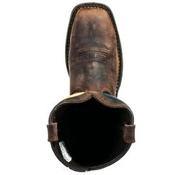 Durango Boots: Men's Steel Toe DB021 EH Texas Flag Cowboy Boots -Work Shoes Store durango db 021 t 01