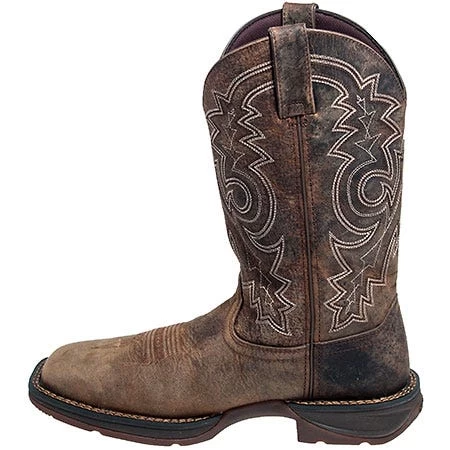 Durango Boots: Men's Brown Rebel DB4343 Steel Toe EH Cowboy Work Boots 5 Durango Boots: Men's Brown Rebel DB4343 Steel Toe EH Cowboy Work Boots - Image 3