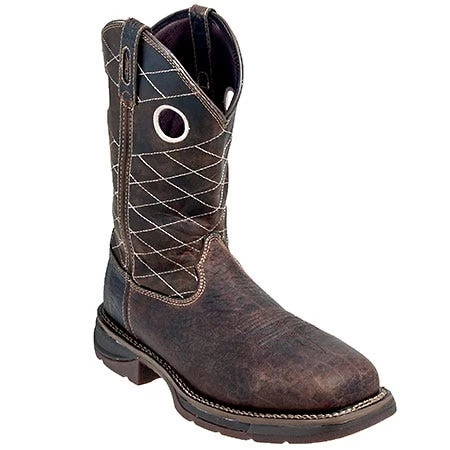 Durango Boots: Men's DB4354 Composite Toe EH Brown Cowboy Work Boots 7 Durango Boots: Men's DB4354 Composite Toe EH Brown Cowboy Work Boots - Image 5
