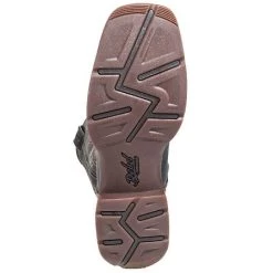 Durango Boots: Men's Brown Rebel DB4443 Leather Square Toe Cowboy Boots