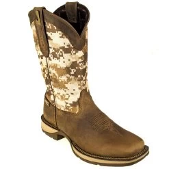 Durango Boots: Men's Desert Camo DDB0166 Rebel Western Pull-On Boots -Work Shoes Store durango ddb0166 p 01