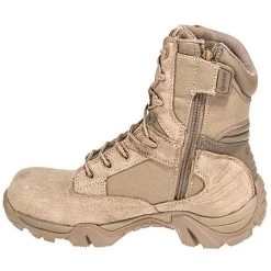 Bates Boots: Men's Tan EH 2276 Water-Resistant Composite Toe Military Boot -Work Shoes Store e02276st batesi 01 2