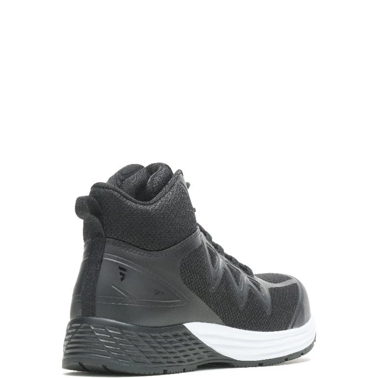 Bates Boots: Men's E09100 Black Composite Toe Rush Mid Work Boot 6 Bates Boots: Men's E09100 Black Composite Toe Rush Mid Work Boot - Image 4