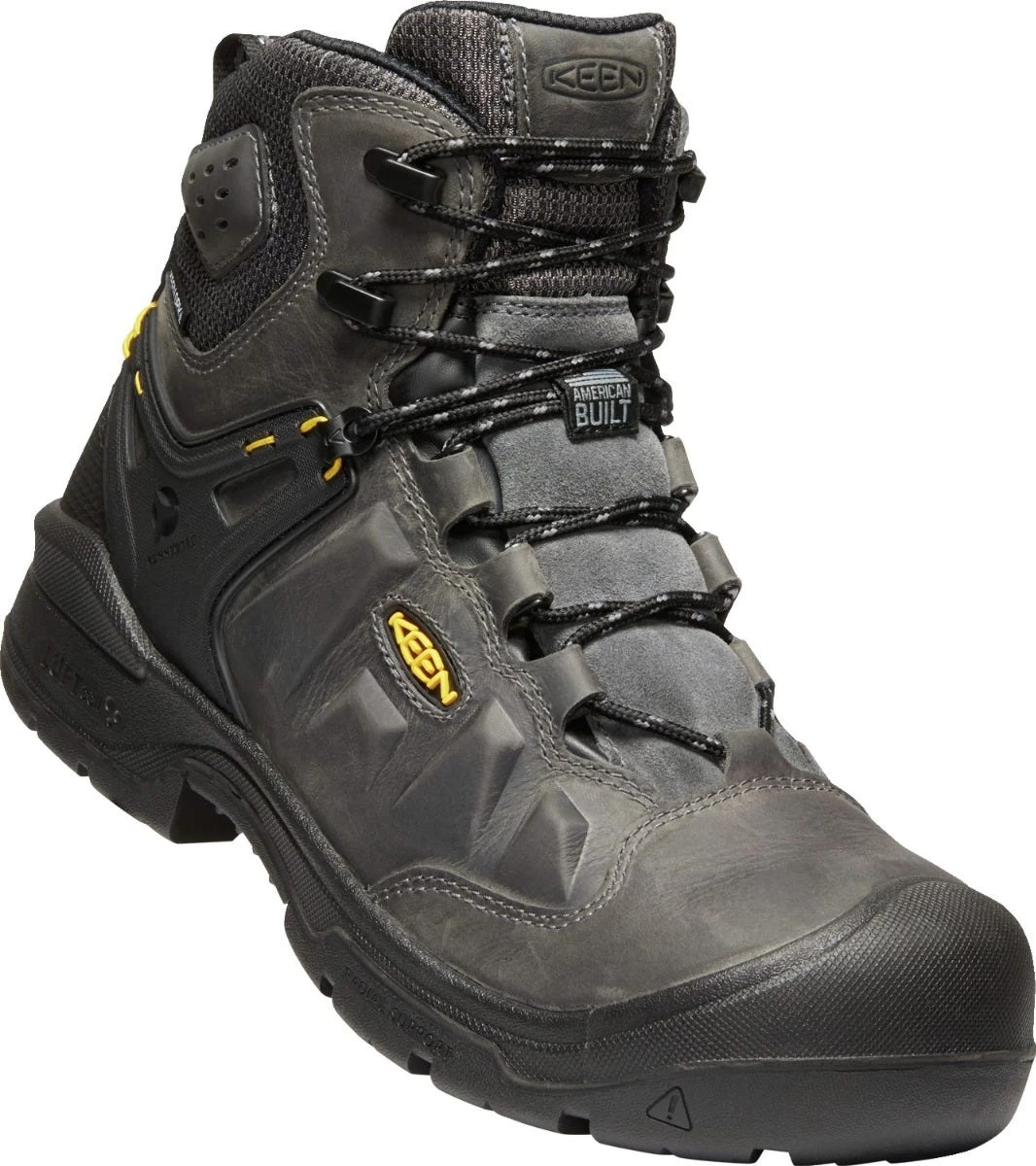 Keen Utility: Men's 1021469 Dover 6" Magnet Black Carbon Fiber Waterproof Work Boot 5 Keen Utility: Men's 1021469 Dover 6" Magnet Black Carbon Fiber Waterproof Work Boot - Image 3