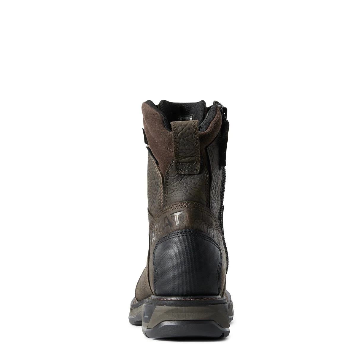 Ariat Boots: Men's 10029511 Bruin Brown 8" WorkHog XT Side Zip Waterproof Carbon Toe Work Boot 6 Ariat Boots: Men's 10029511 Bruin Brown 8" WorkHog XT Side Zip Waterproof Carbon Toe Work Boot - Image 4