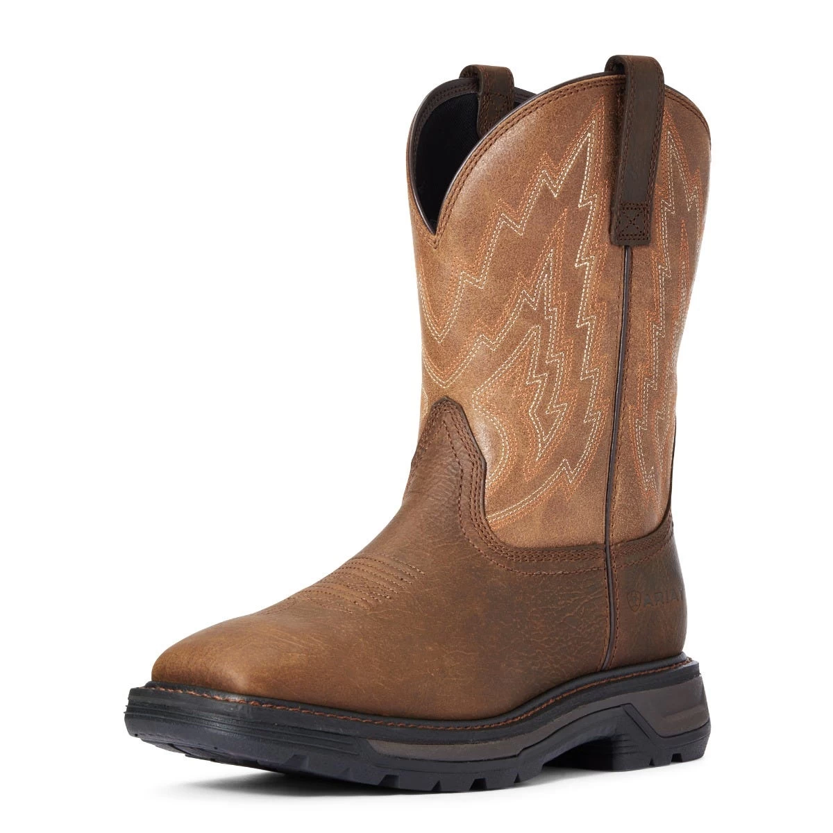 Ariat Boots: Men's 10033963 Rye Brown Big Rig Work Boot 7 Ariat Boots: Men's 10033963 Rye Brown Big Rig Work Boot - Image 5