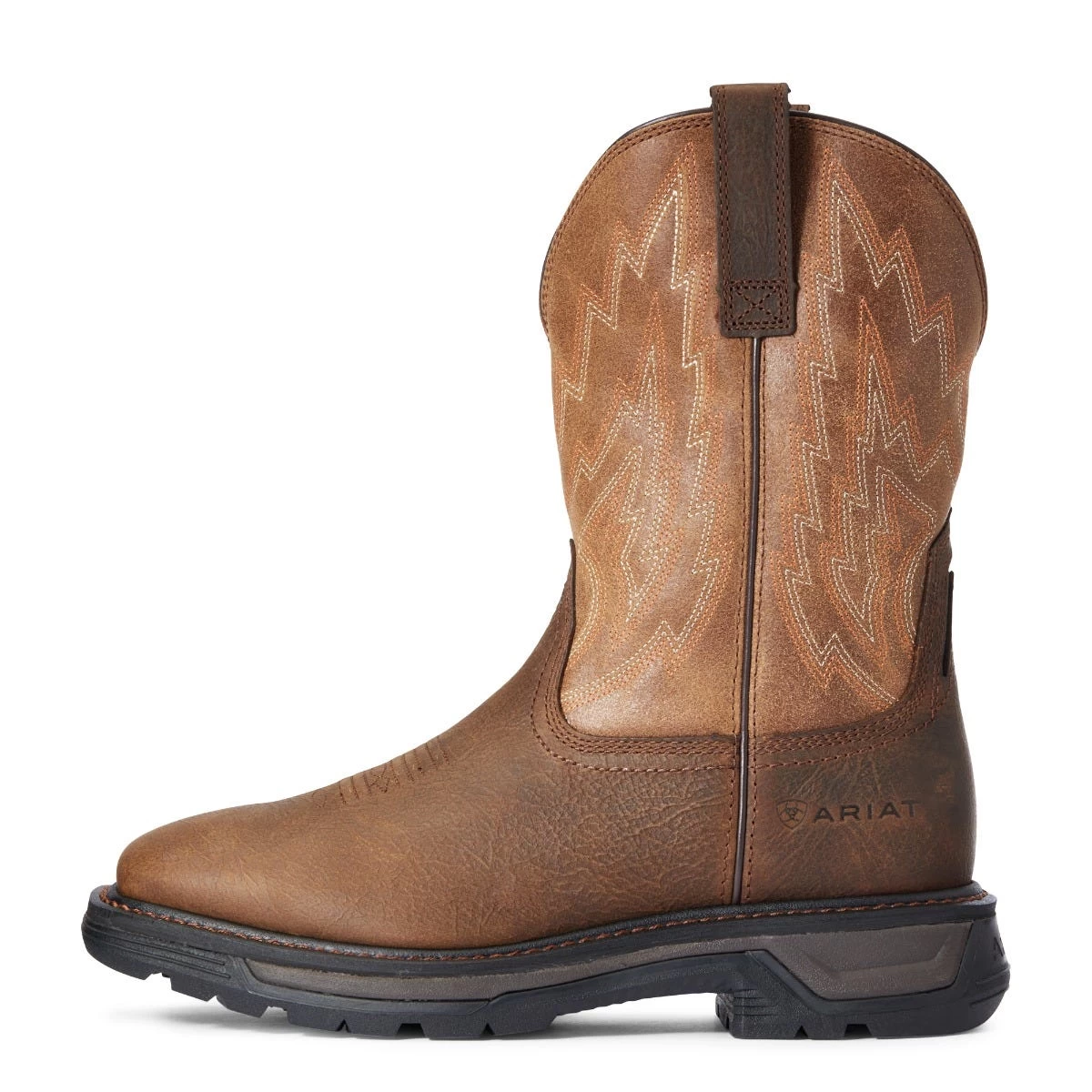 Ariat Boots: Men's 10033963 Rye Brown Big Rig Work Boot 5 Ariat Boots: Men's 10033963 Rye Brown Big Rig Work Boot - Image 3