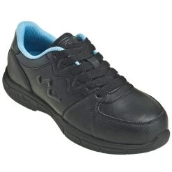 Genuine Grip Shoes: Women's 520 Black Ultra Light Composite Toe EH Athletic Shoes -Work Shoes Store fellas no p 01