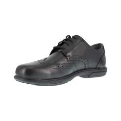Florsheim Footwear: Men's FS2024 Loedin Steel Toe SD Black Dress Oxford Shoes