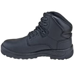 Genuine Grip Boots: Men's 6050 Black Waterproof Composite Toe Poseidon 6-Inch EH Boots -Work Shoes Store forge shield 6050 i 01