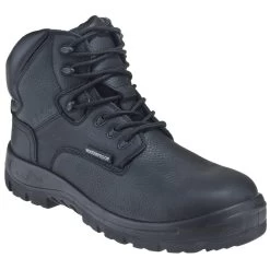 Genuine Grip Boots: Men's 6050 Black Waterproof Composite Toe Poseidon 6-Inch EH Boots -Work Shoes Store forge shield 6050 p 01