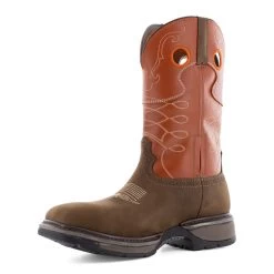 Frye Supply Boots: FR40102 Brown/Orange Steel Toe Safety-Crafted 10" Unlined Western Work Boot 9 Frye Supply Boots: FR40102 Brown/Orange Steel Toe Safety-Crafted 10" Unlined Western Work Boot -Work Shoes Store fr40102 03edit