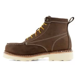 Frye Supply Boots: Men's FR40301 Dark Brown Steel Toe 6" Safety-Crafted Waterproof Work Boot 8 Frye Supply Boots: Men's FR40301 Dark Brown Steel Toe 6" Safety-Crafted Waterproof Work Boot -Work Shoes Store frye fr40301 work boot 04