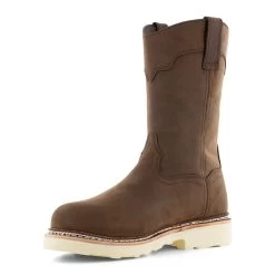 Frye Supply Boots: Men's FR40303 Dark Brown Steel Toe Safety-Crafted 10" Waterproof Wellington Work Boot 9 Frye Supply Boots: Men's FR40303 Dark Brown Steel Toe Safety-Crafted 10" Waterproof Wellington Work Boot -Work Shoes Store frye fr40303 wellington work boot 03