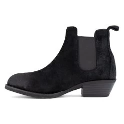 Frye Supply Boots: Women's FR40501F Black Steel Toe Safety-Crafted Chelsea Work Boot -Work Shoes Store frye fr40501f chelsea 04