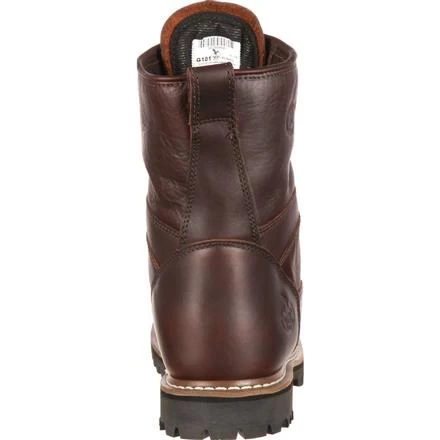 Georgia Boot: Men's G101 Brown 8" Waterproof Work Boots 7 Georgia Boot: Men's G101 Brown 8" Waterproof Work Boots - Image 5