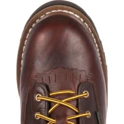 Georgia Boot: Men's G101 Brown 8" Waterproof Work Boots 11 Georgia Boot: Men's G101 Brown 8" Waterproof Work Boots -Work Shoes Store g101 6 large